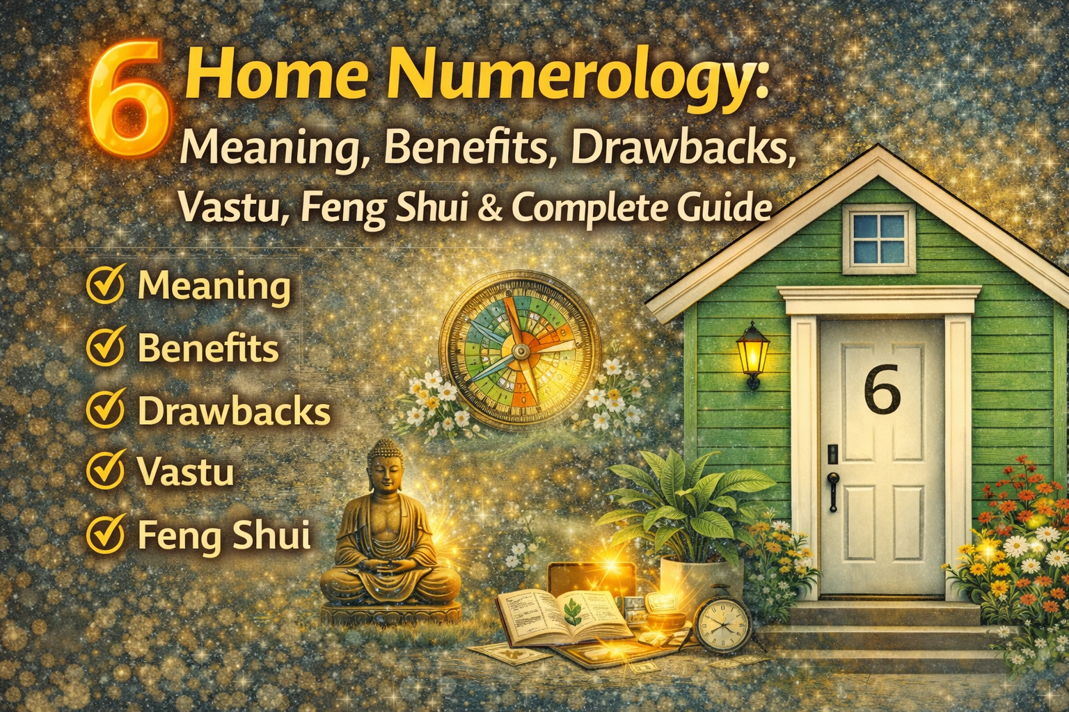 6 Home Numerology: Meaning, Benefits, Drawbacks, Vastu, Feng Shui ...
