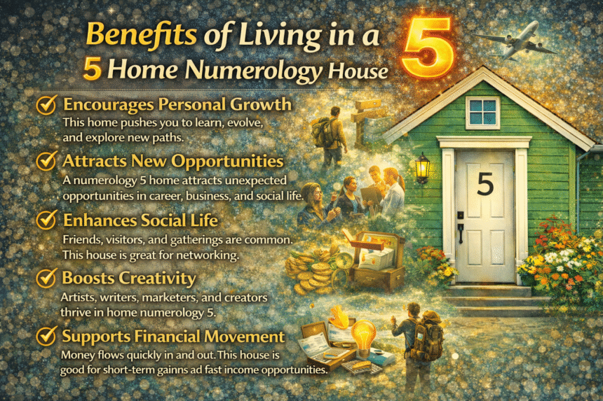5 Home Numerology: Meaning, Benefits, Drawbacks, Vastu, Feng Shui ...