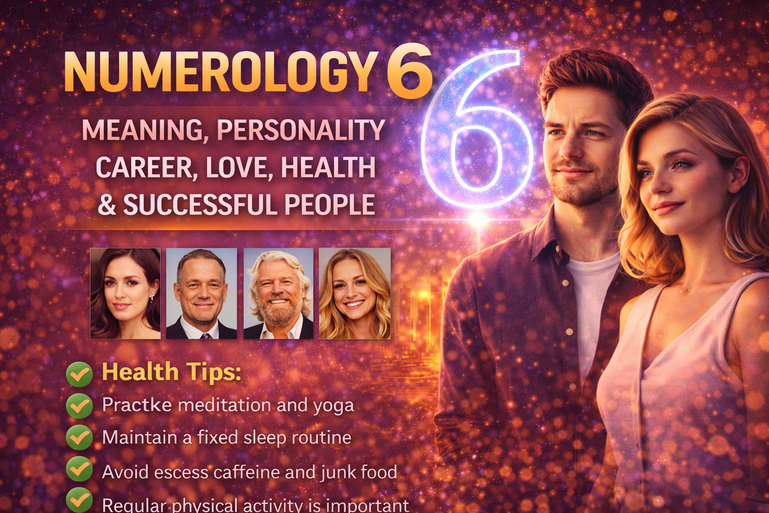 Numerology 6: Meaning, Personality, Career, Love, Health, and ...