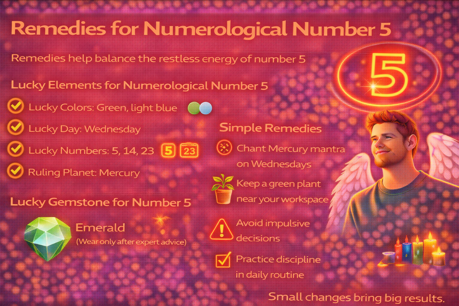 Numerological Number 5: Meaning, Personality, Love, Career, Strengths ...