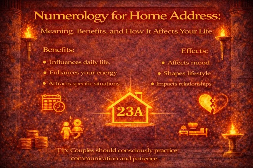 Numerology for Home Address